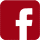 Red Facebook icon logo