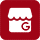 Red Google My Business icon logo